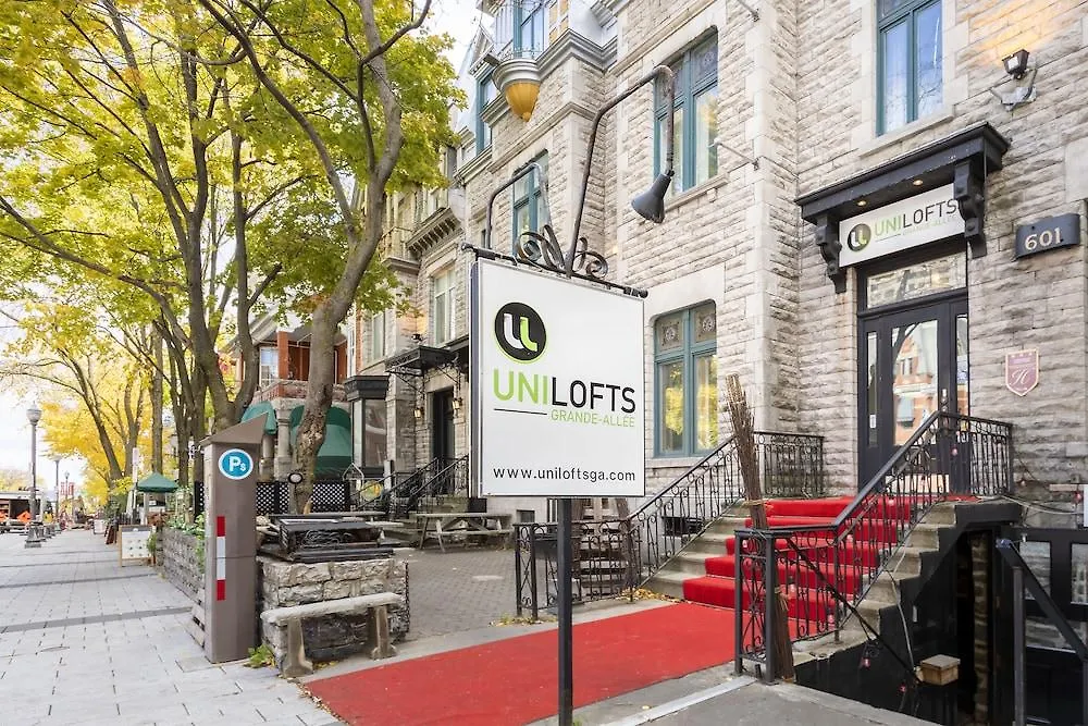 Hotel Unilofts Grande-Allée Ciudad de Quebec